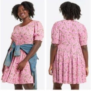Draper James pink magnolia dress 2x